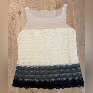 Behnaz Sarafpour for Target Lace Top size XS